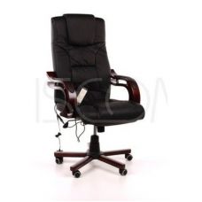 Офисное кресло CALVIANO Presydent черный с массажем 512